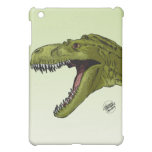 Roaring T-Rex Dinosaur by Geraldo ipad mini cases