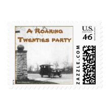 Roaring Twenties costume party Stamps