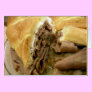 Roast beef sandwich with creamy goat cheese