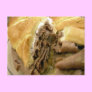 Roast beef sandwich with creamy goat cheese