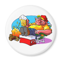 Roast Pig Magnet
