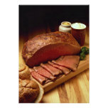 Roasted beef for food lovers personalized invites