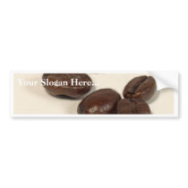 Roasted Coffee Beans bumper stickers by lifesphere Roasted Coffee Beans bumper stickers