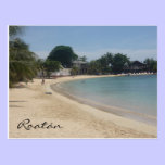 roatán beach postcards