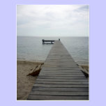 roatán long pier postcards