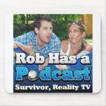 Rob Has a Podcast Mouse Pad mousepads