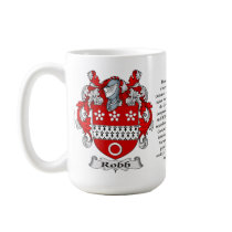 Robb Family Coat of Arms Mug