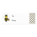 RobBee Bumble Bee Gift Tags