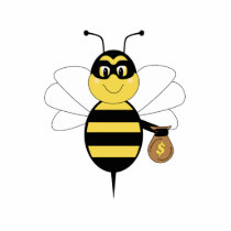 RobBee Bumble Bee Ornament Photo Cut Out