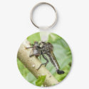 Robber fly w/Snack ~ keychain by Andy2302 Robber fly w/Snack ~ keychain
