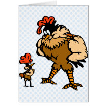 Robbey Rooster Greeting Card