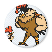 Robbey Rooster Fridge Magnet