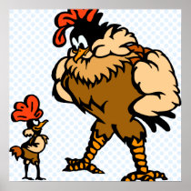 Robbey Rooster Poster