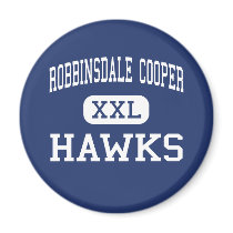 Robbinsdale Cooper - Hawks - High - New Hope magnets by customteamsportswear Robbinsdale Cooper - Hawks - High - New Hope magnets