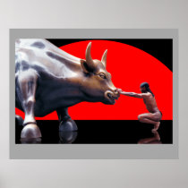 ROBBY and the Bull #2 Print