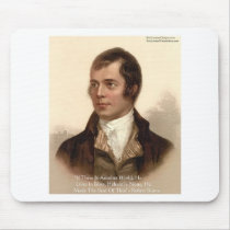Robert Burns "Another World" Quote Gifts & Cards Mouse Pads
