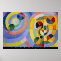 Robert Delaunay - Circular Forms Print