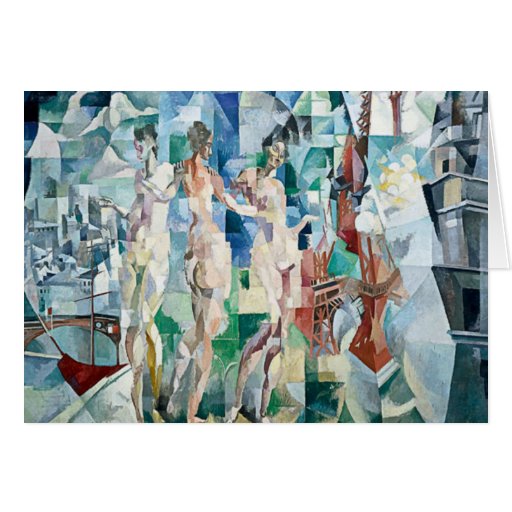 Robert Delaunay - City of Paris Card