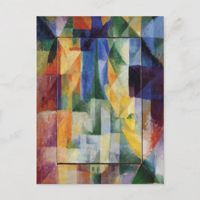 Robert Delaunay Simultaneous Windows On The City Postcard Zazzle