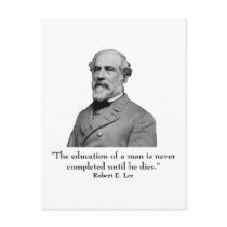 Robert E Lee and quote postcards by militarycards Robert E Lee and quote postcards