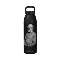 Robert E. Lee - General of the Confederate Army water bottles