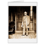 Robert E. Lee - Vintage Mathew Brady Greeting Card