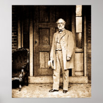 Robert E. Lee - Vintage Mathew Brady Poster