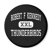 Robert F Kennedy - Thunderbirds - High - Delano magnets by customteamsportswear Robert F Kennedy - Thunderbirds - High - Delano magnets