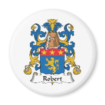 Robert Family Crest magnets by coatsofarms Robert Family Crest magnets