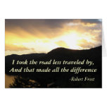 Robert Frost Card cards