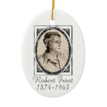 Robert Frost Ornament - Ornament