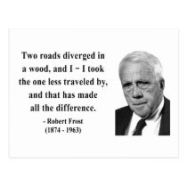Robert Frost Quote 1b postcards