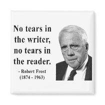 Robert Frost Quote 5b Magnets