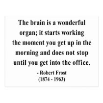 Robert Frost Quote 6a postcards