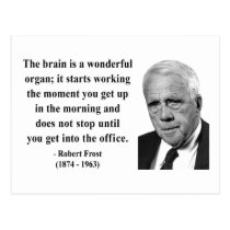 Robert Frost Quote 6b postcards