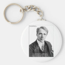Robert Frost "Road Traveled" Quote On Cards & Gift Key Chains