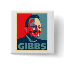 Robert Gibbs button by onthehanger Robert Gibbs button