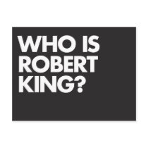Robert King Postcard