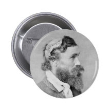 Robert McGee Scalped by Sioux Chief Little Turtle Pinback Button