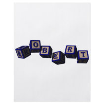 Robert toy blocks in blue flyers by toyblocks Robert toy blocks in blue flyers