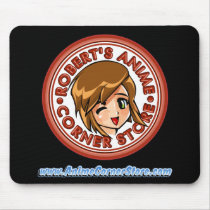 Robert's Anime Corner Store Mouse Pad mousepads