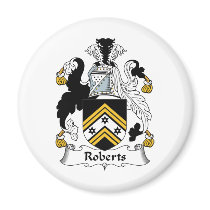 Roberts Family Crest magnets by coatsofarms Roberts Family Crest magnets