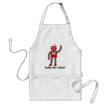 Robi the Retro Robot Apron aprons