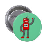 Robi the Retro Robot Button