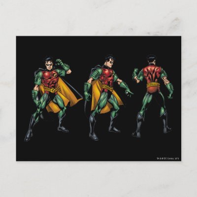 Robin - All Sides postcards