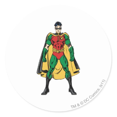 Robin Classic Stance stickers