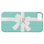 Robin Egg Blue Custom Initial iPhone Case iPhone 5 Cover