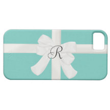 Robin Egg Blue Custom Initial iPhone Case iPhone 5 Cover