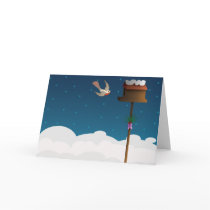 Robin, greeting card