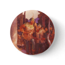 Robin Hood and the Men of Greenwood  by NC Wyeth Buttons